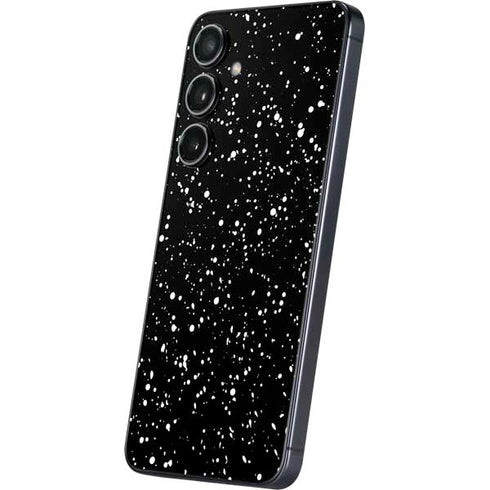 Black Speckle Galaxy S25 Skin